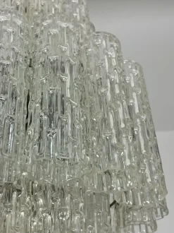 Sale Pamono Tronchi Murano Glass Chandelier, 1960s