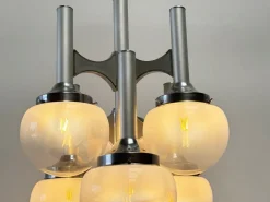 Best Pamono Trumpet Chandelier in Chrome by Sciolari