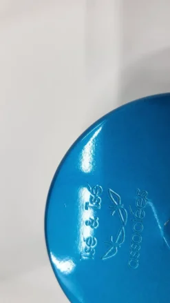 New Pamono Tsé Tsé Adjustable Wall Lights in French Blue Aluminum, Set of 2