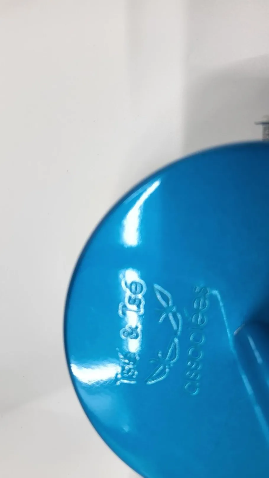 New Pamono Tsé Tsé Adjustable Wall Lights in French Blue Aluminum, Set of 2