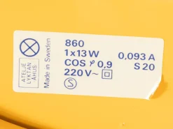 Hot Pamono Tube Desk Lamp by Anders Pehrson for Ateljé Lyktan, 1970s