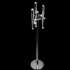 Discount Pamono Tubular Chrome Floor Lamp, Italy, 1970s