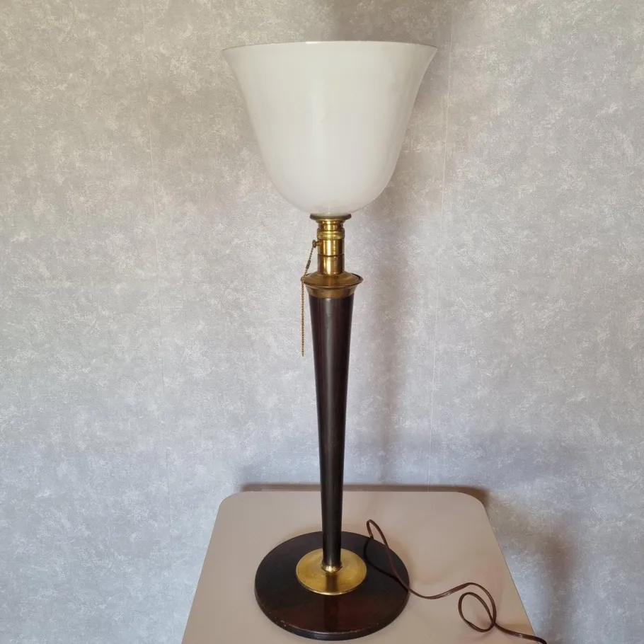 Outlet Pamono Tulip Lamp from Mazda, 1950s