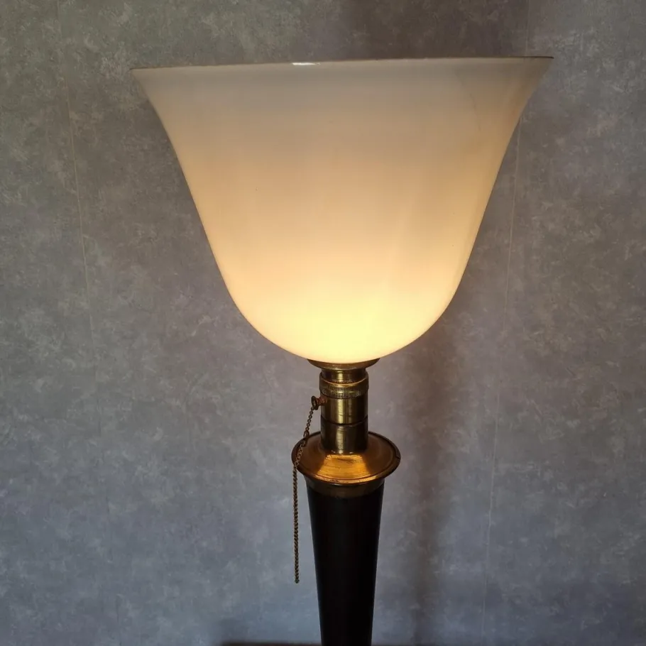 Outlet Pamono Tulip Lamp from Mazda, 1950s