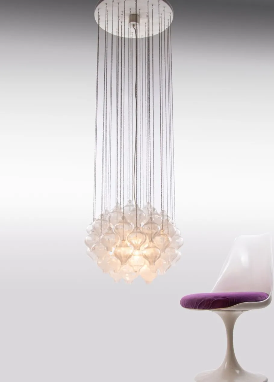 Sale Pamono Tulipan Chandelier by J. T. Kalmar for Kalmar, 1960s