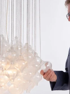 Sale Pamono Tulipan Chandelier by J. T. Kalmar for Kalmar, 1960s