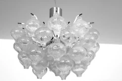 Hot Pamono Tulipan 10-Light Chandelier from J.T. Kalmar, 1960s