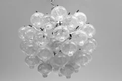 Hot Pamono Tulipan 10-Light Chandelier from J.T. Kalmar, 1960s