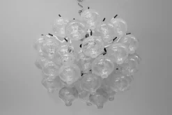 Hot Pamono Tulipan 10-Light Chandelier from J.T. Kalmar, 1960s