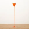 Best Pamono Tulip-Shaped Model 41837 Lamp in Orange Metal from Bag Turgi, 1962