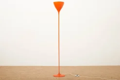 Best Pamono Tulip-Shaped Model 41837 Lamp in Orange Metal from Bag Turgi, 1962