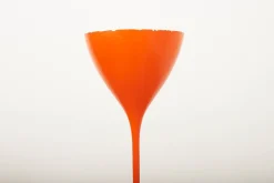 Best Pamono Tulip-Shaped Model 41837 Lamp in Orange Metal from Bag Turgi, 1962