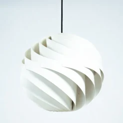 New Pamono Turbo Pendant Light by Louis Weisdorf for Lyfa, 1965