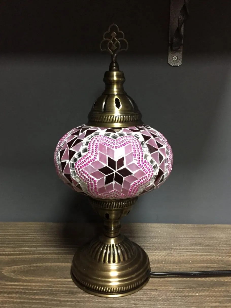 Best Pamono Turkish Pink Mosaic Lamp