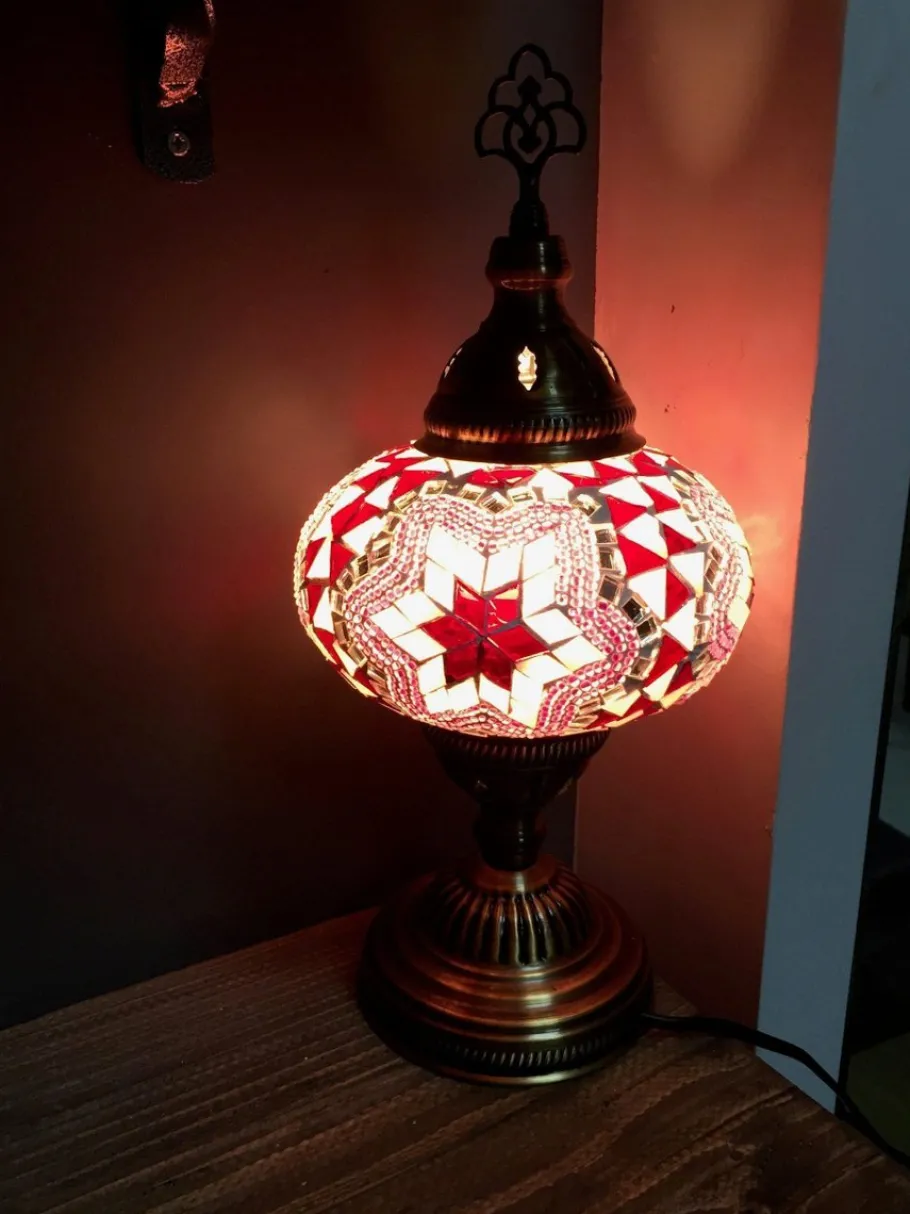 Best Pamono Turkish Pink Mosaic Lamp