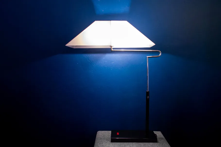 Outlet Pamono Two-Light Table Lamp by Cini Boeri, 1970s