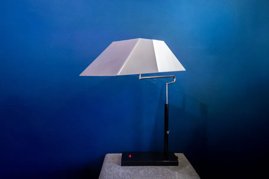Outlet Pamono Two-Light Table Lamp by Cini Boeri, 1970s