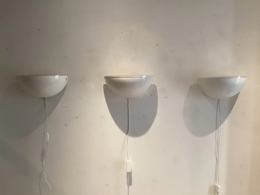 Discount Pamono Type Quarto Wall Lamps by Tobias Scarpa by Tobia & Afra Scarpa for Flos. 1970s