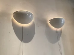 Discount Pamono Type Quarto Wall Lamps by Tobias Scarpa by Tobia & Afra Scarpa for Flos. 1970s