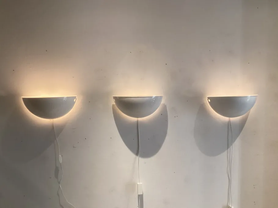 Discount Pamono Type Quarto Wall Lamps by Tobias Scarpa by Tobia & Afra Scarpa for Flos. 1970s