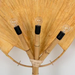 Clearance Pamono Uchiwa Floor Lamp by Ingo Maurer for Design M, Germany, 1977