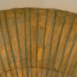 Clearance Pamono Uchiwa Floor Lamp by Ingo Maurer for Design M, Germany, 1977