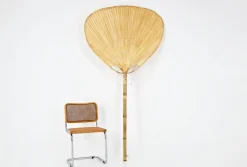 Hot Pamono Uchiwa Floor Lamp by Ingo Maurer for Design M, 1970s
