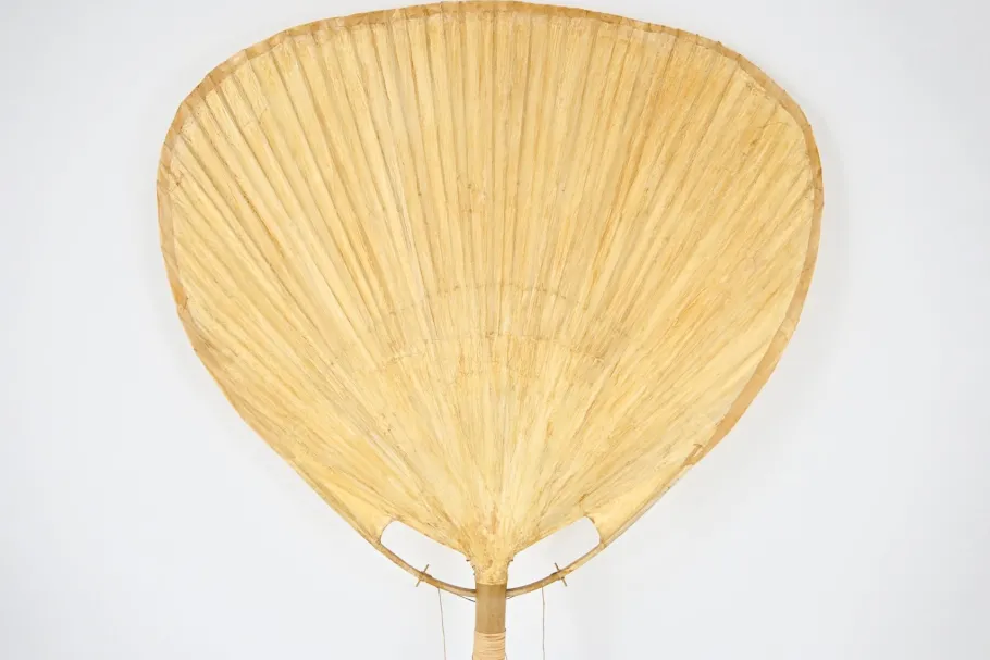 Hot Pamono Uchiwa Floor Lamp by Ingo Maurer for Design M, 1970s