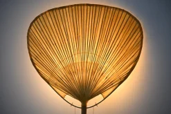 Hot Pamono Uchiwa Floor Lamp by Ingo Maurer for Design M, 1970s