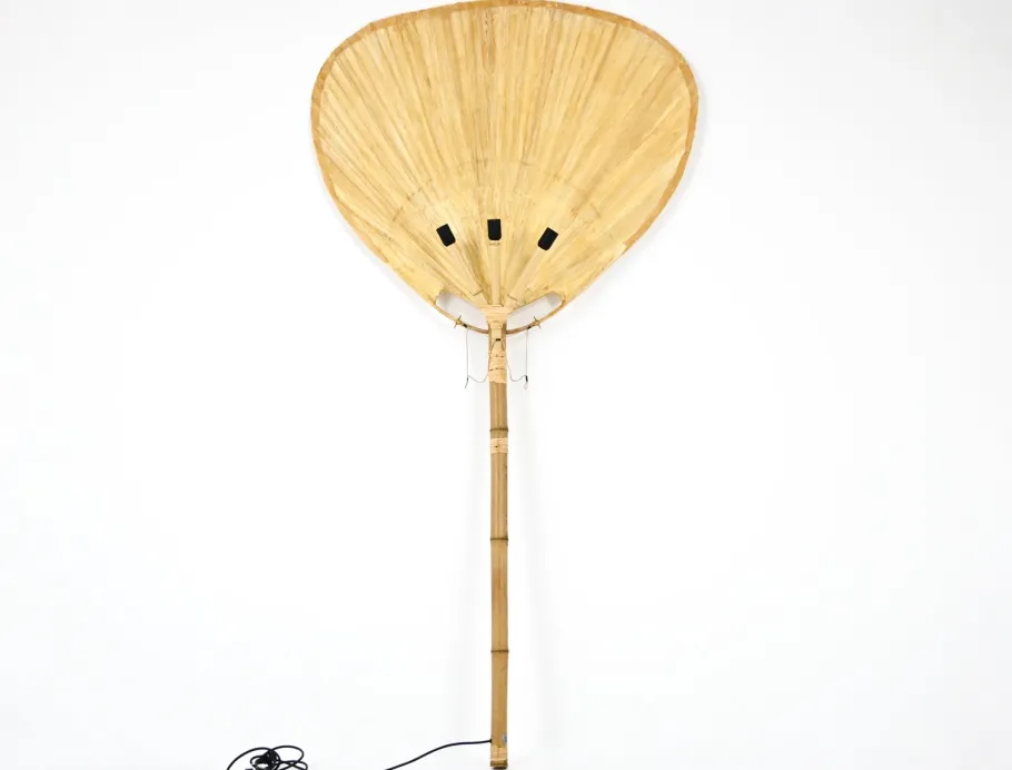 Hot Pamono Uchiwa Floor Lamp by Ingo Maurer for Design M, 1970s