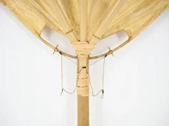 Hot Pamono Uchiwa Floor Lamp by Ingo Maurer for Design M, 1970s