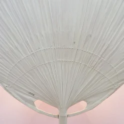 Pamono Uchiwa III Wall Lamps by Ingo Maurer for M Design, 1970s, Set of 2