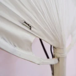 Pamono Uchiwa III Wall Lamps by Ingo Maurer for M Design, 1970s, Set of 2