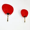 Clearance Pamono Uchiwa Wall Lamps attributed to Ingo Maurer for M Design, 1970s, Set of 2