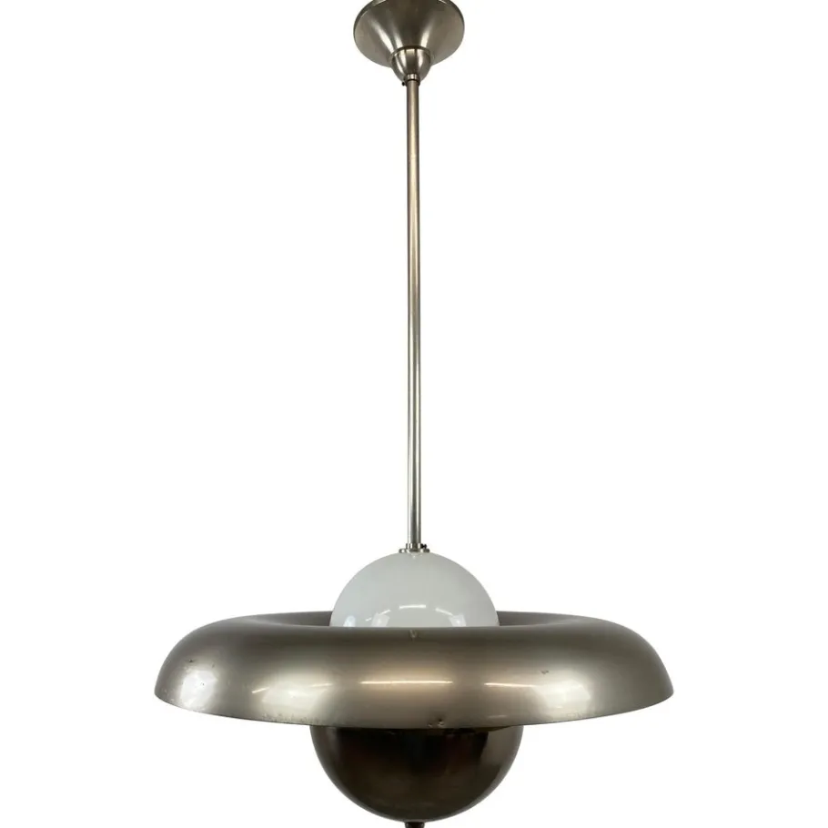 Best Pamono UFO Pendant attributed to Vladimír Havel for Krásná Jizba, 1930