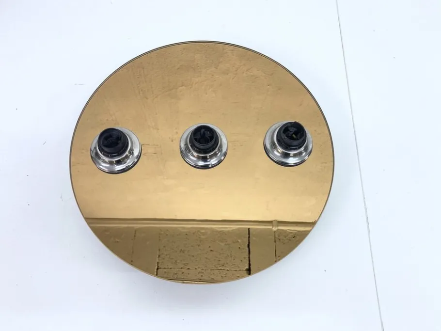 Discount Pamono UFO Wall Lamp in Mirror Glass from Fischer Leuchten, 1970s-1980s