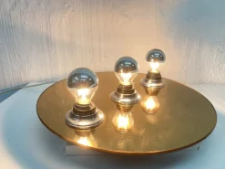 Discount Pamono UFO Wall Lamp in Mirror Glass from Fischer Leuchten, 1970s-1980s