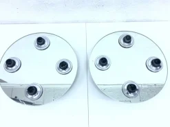 Hot Pamono UFO Wall Lamps with Mirror Glass by Fischer Leuchten, 1970s, Set of 2