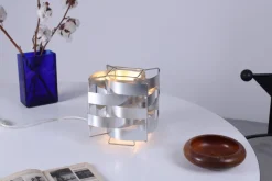 Clearance Pamono Uranus Desk Lamp in Aluminium attributed to Max Sauze, 1970s