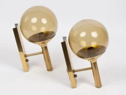 Pamono V149 Wall Lamps by Svend Mejlstrom, 1960s, Set of 2