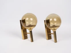 Pamono V149 Wall Lamps by Svend Mejlstrom, 1960s, Set of 2
