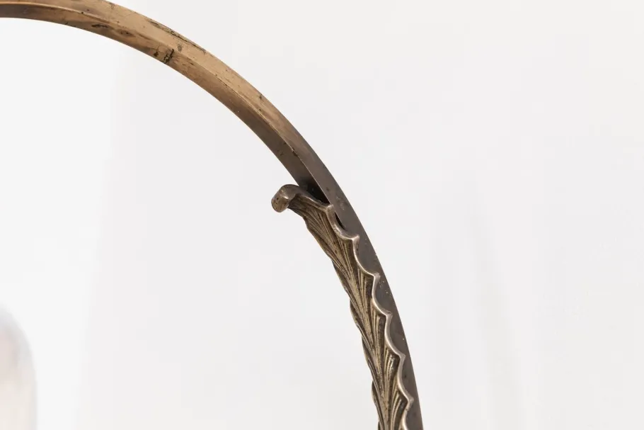 Sale Pamono Vaseline Glass Wall Lamp from GEC, Early 20th Century