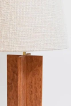 Outlet Pamono Vatican Wooden Table Lamp by Barracuda Interiors