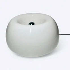 Hot Pamono Velella Lamp in Opaline Glass by Achille Castiglioni for Flos, Italy, 1960s