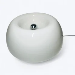 Hot Pamono Velella Lamp in Opaline Glass by Achille Castiglioni for Flos, Italy, 1960s