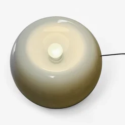 Hot Pamono Velella Lamp in Opaline Glass by Achille Castiglioni for Flos, Italy, 1960s