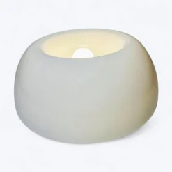 Hot Pamono Velella Lamp in Opaline Glass by Achille Castiglioni for Flos, Italy, 1960s