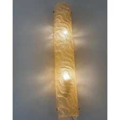 Sale Pamono Venetian Gold Graniglia Murano Glass Wall Sconce by Simoeng, Set of 4