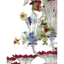 Discount Pamono Venetian Imperial Floral Cà Rezzonico Murano Glass Chandelier by Simoeng