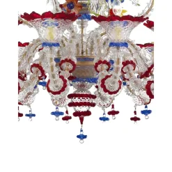 Discount Pamono Venetian Imperial Floral Cà Rezzonico Murano Glass Chandelier by Simoeng